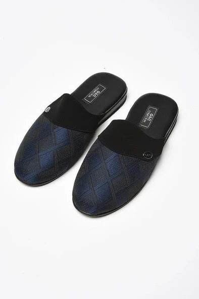 G&C Jakarlı Poli Tabanlı Kumaş Erkek Çeyiz Terlik