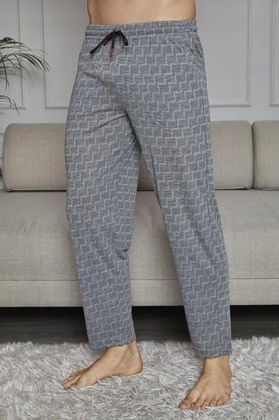 KLY 169 Jakarlı Tek Pijama Alt - 3