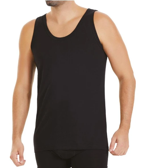 Yıldız 121 Yazlık Modal Atlet Siyah