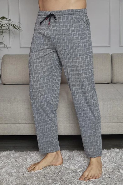 KLY 169 Jakarlı Tek Pijama Alt - 6