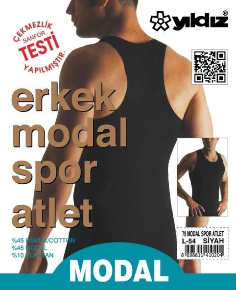 Yıldız 79 Erkek Modal Rambo Atlet Siyah - 3