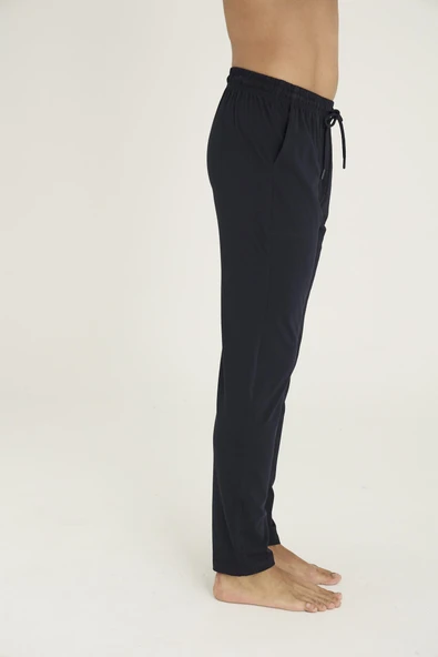 Kly 120 Büyük Beden Erkek Likralı Tek Penye Pijama Alt - 8