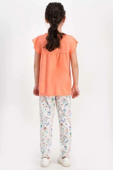 Roly Poly 1795 Kısa Kollu Kız Çocuk Pijama Takımı - 3