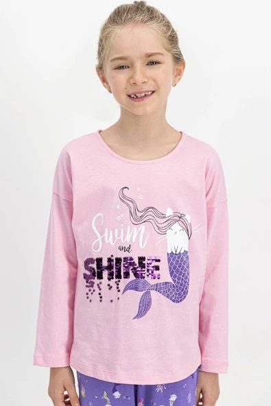 Roly Poly 1742 Garson Boy Uzun Kollu Kız Çocuk Pijama Takımı - 3