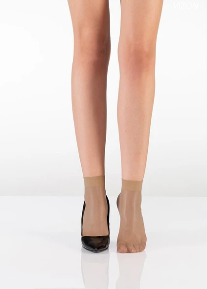 İtaliana 1008 Kadın Fit 15 Den Soket Çorap - 4