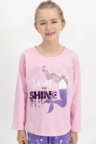 Roly Poly 1742 1-4 Yaş Uzun Kollu Kız Çocuk Pijama Takımı - 3