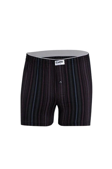 Yıldız 43 Erkek %100 Pamuklu Havlu Bel Çizgili Rahat Boxer - 3