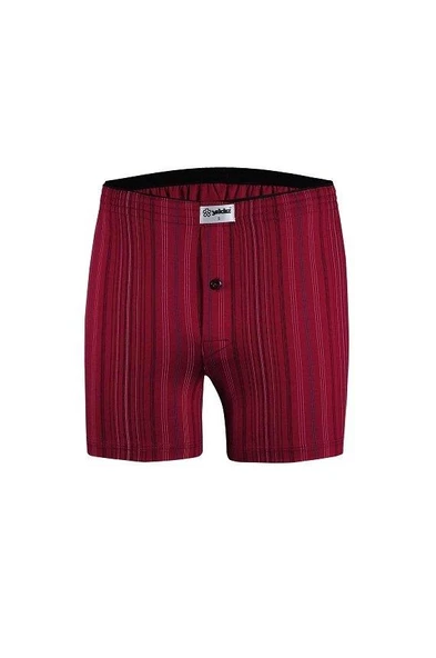 Yıldız 43 Erkek %100 Pamuklu Havlu Bel Çizgili Rahat Boxer