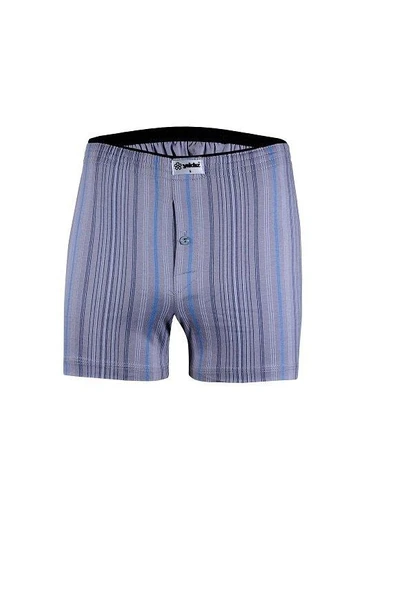 Yıldız 43 Erkek %100 Pamuklu Havlu Bel Çizgili Rahat Boxer - 4