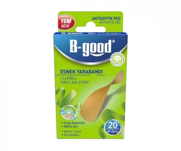 B-good Esnek Yarabandı 20 Adet 19x72 mm