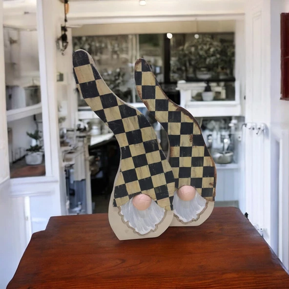 Gnome, Burnuk, Sakallı Kafadar Mackenzie Ahşap Dekor