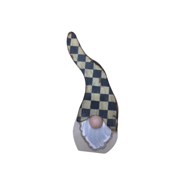 Gnome, Burnuk, Sakallı Kafadar Mackenzie Ahşap Dekor - 6