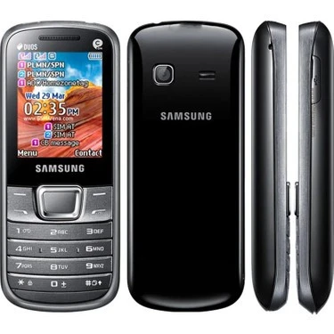 SAMSUNG E2250 TUŞLU CEP TELEFONU GRİ