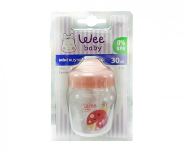 Wee Baby Mini Alıştırma Bardağı 30 Ml - Pembe