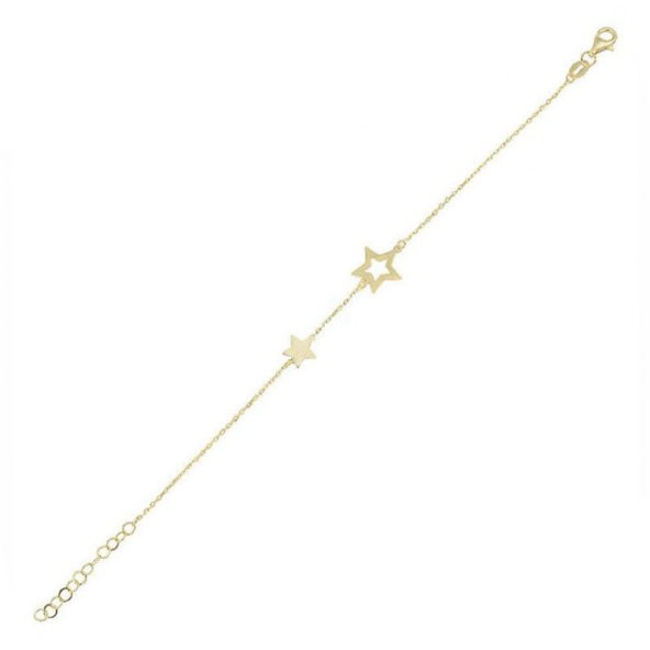 14 Ayar Altın Yıldız Bileklik ürün görseli