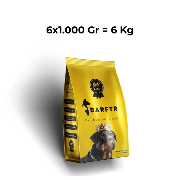 Gold Barf 6 kg Köpek Maması