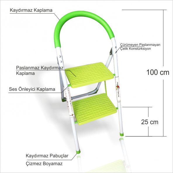 Dekoratif Paslanmaz Mutfak Banyo Wc Kütüphane Raf Vitrin Dolap Merdiveni Basamağı Merdiven Basamak - 2