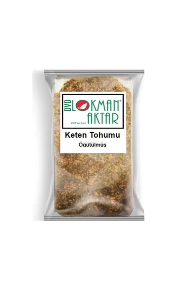 Keten Tohumu Öğütülmüş 100 gr, Lokman Aktar