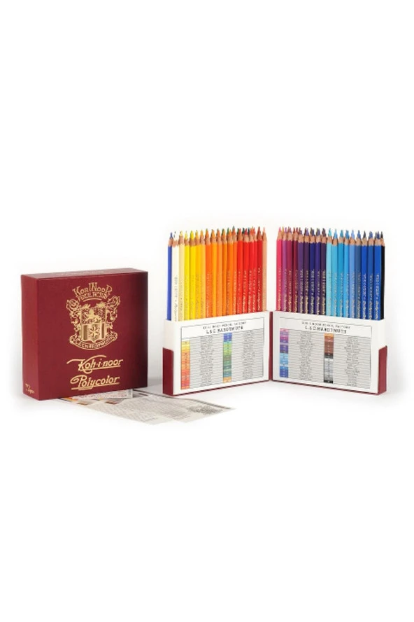 Koh-I Noor Polycolor Kuruboya Kalem Seti 72 Renk