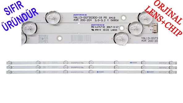 KEYSMART KEY40L 4880 4M LED BAR , ALTUS AL40L 4850 4B LED BAR , MS-L1717 V1 YAL13-00730300-18 MS 8714