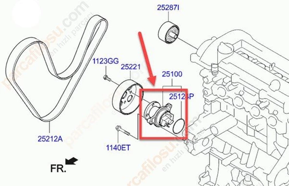 Kia Ceed Devirdaim (2015-2018) 1.4 2510003011 - Resim 3