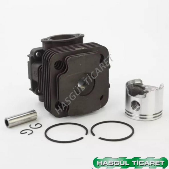 Hsgl Oleo Mac 753T 755 8530 BP 453 Motorlu Tırpan Silindir Piston Seti 45 mm - 3