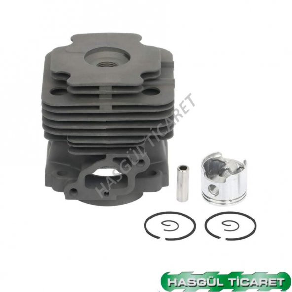 Hsgl Oleo Mac 753T 755 8530 BP 453 Motorlu Tırpan Silindir Piston Seti 45 mm - 6