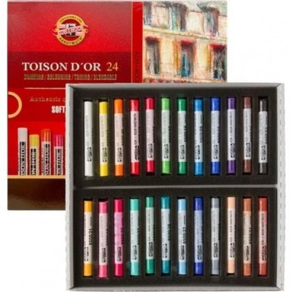 Koh-I Noor Set Of Artist´s Dry Chalks 8514 24