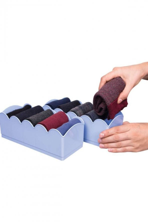 3 Adet Plastik Takı Toka Bujiteri Kutusu Toplayıcı Bölmeli Çekmece Düzenleyici