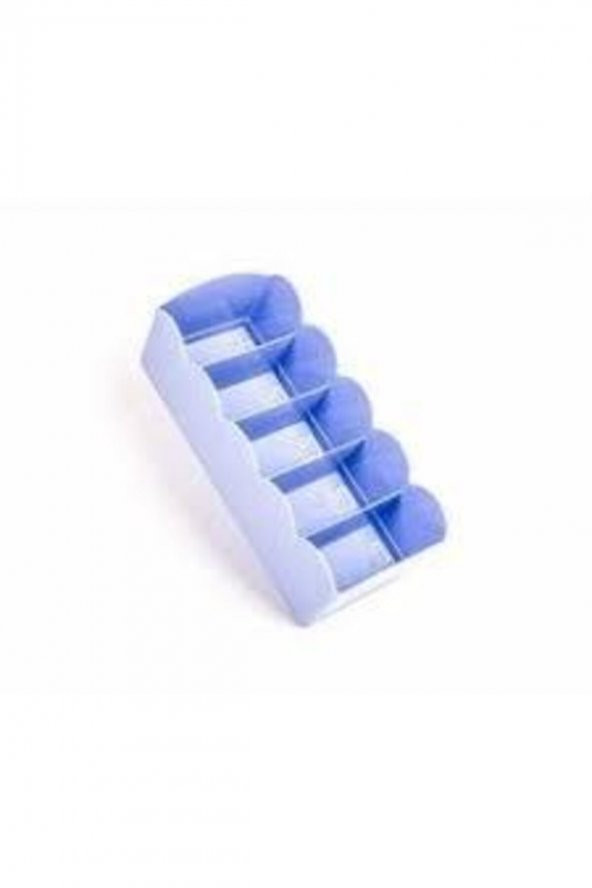 3 Adet Plastik Takı Toka Bujiteri Kutusu Toplayıcı Bölmeli Çekmece Düzenleyici - 2