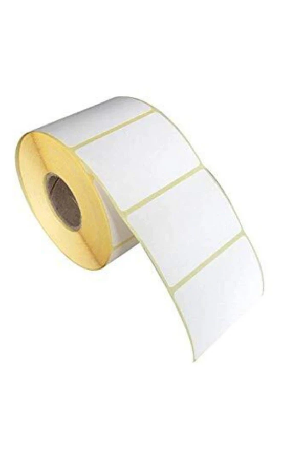 Tanex Barkod Etiketi Termal Eco 60x40 MM 40 MM Çap 1000 Lİ 1 Lİ (4 Lü Paket)