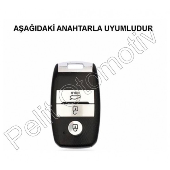Kia Rio  Sportage Ceed Cerato Sorenta Süperlüx Anahtar Kılıfı - 2