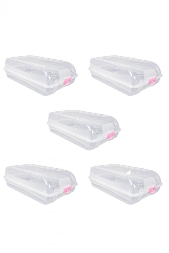 Decobella 5 Li Bayan Ayakkabı Koruma Kutusu