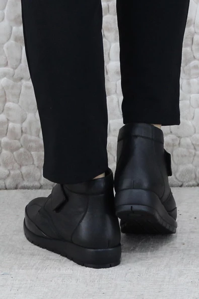 Polaris 104577 Rahat 5 Nokta Kemik Çıkıntısına Özel Orijinal Ürün Hakiki Deri Kadın Bot - Resim 3