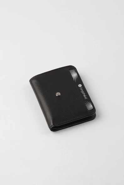 CENGİZ PAKEL Küçük Boy Erkek Portföy13701 Siyah-Yeşil - 2