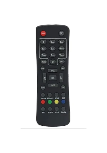 Amstrad 1010 1020 1040 1070 Mini Uydu Alıcı Kumandası