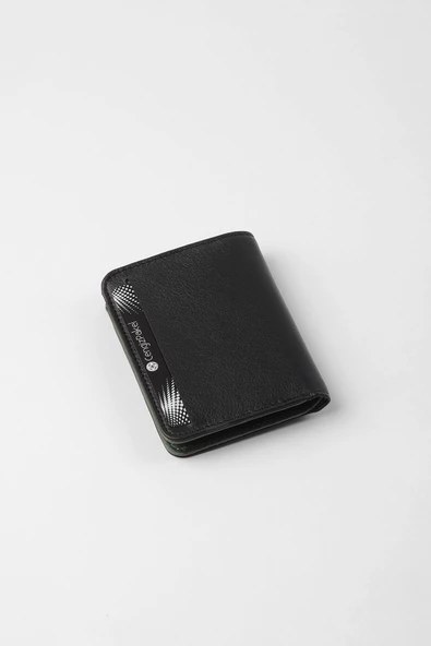 CENGİZ PAKEL Küçük Boy Erkek Portföy13701 Siyah-Yeşil - 3