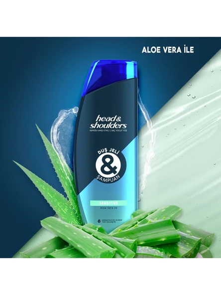 Head&Shoulders Head & Shoulders Duş Jeli ve Şampuan Sensitive 360 ml - 2