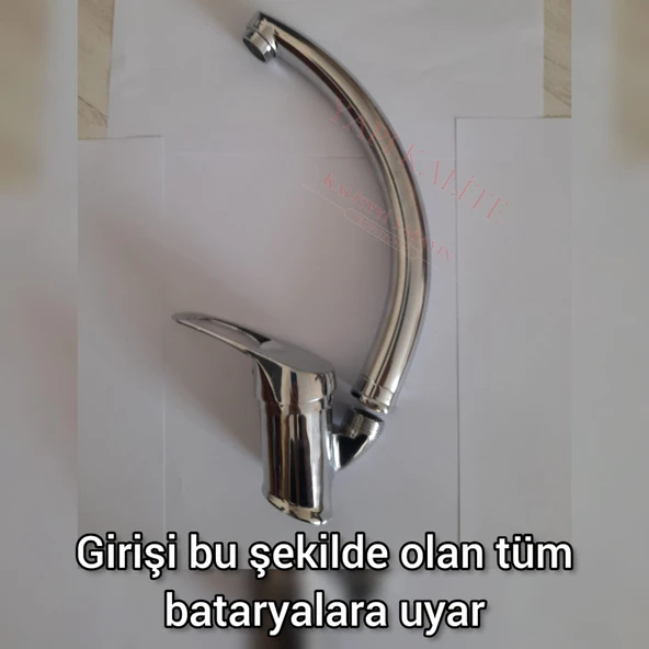 Mix Lavabo Kuğu Borusu Kısa mixkısa - Resim 3