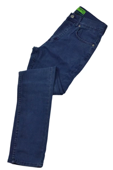 Erkek Silim Fit Jeans Pantolon 1502 BGL-ST04188 - Resim 4