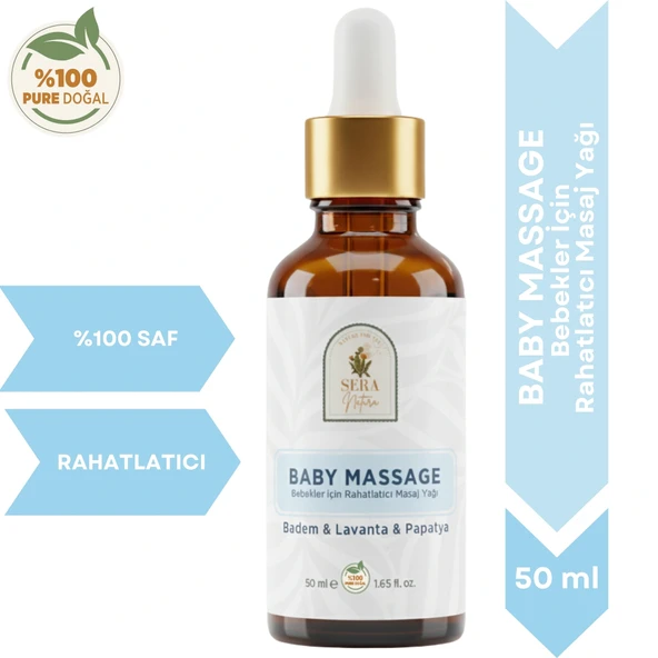 BABY MASSAGE Bebekler için Rahatlatıcı Masaj Yağı ürün görseli