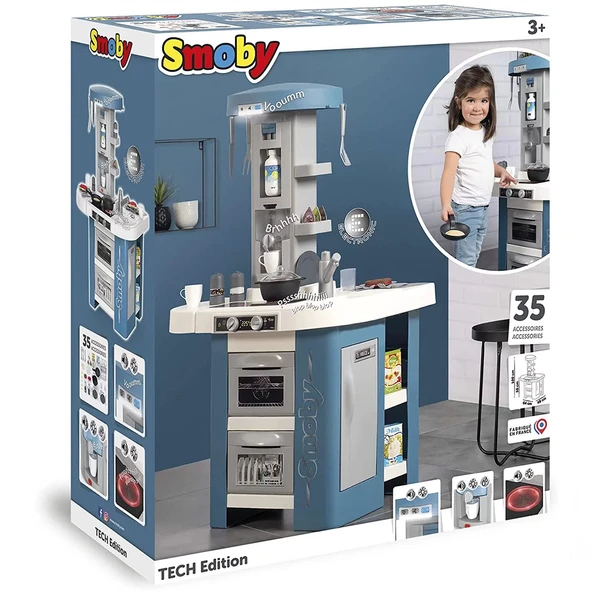 Smoby Kitchen Tech Edition Mutfak Seti 7600311052 - 6