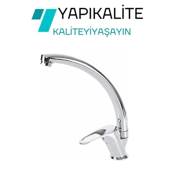 Mix Krom Mutfak Eviye Lavabo Bataryası Musluk ürün görseli