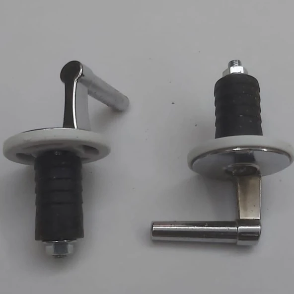 Klozet Kapak Menteşesi Metal Ayarlanabilir Üstten Sıkmalı - Resim 2