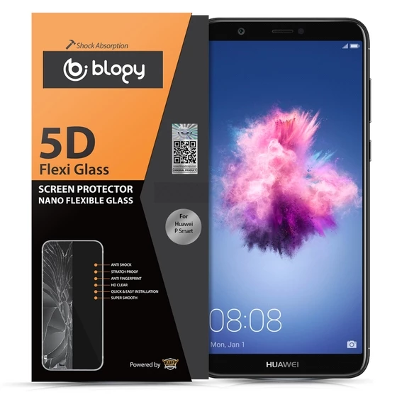 Blogy P Smart ile Uyumlu Flexi 5D Ekran Koruyucu - 2