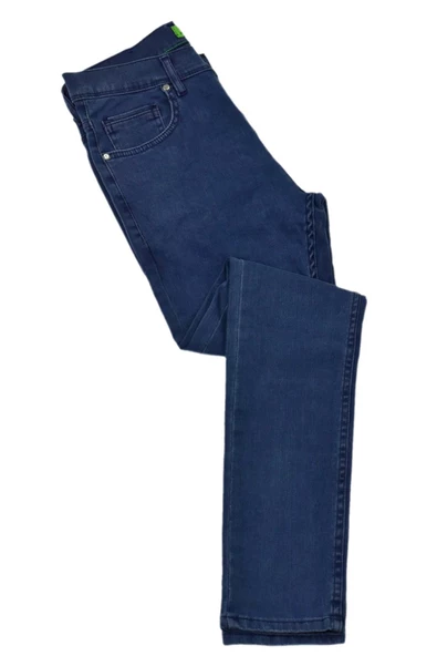 Erkek Silim Fit Jeans Pantolon 1502 BGL-ST04188 - Resim 5