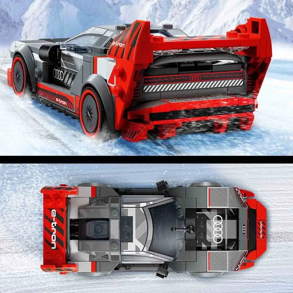 LEGO Speed Champions Audi S1 e-tron quattro Yarış Arabası 76921 - Resim 4
