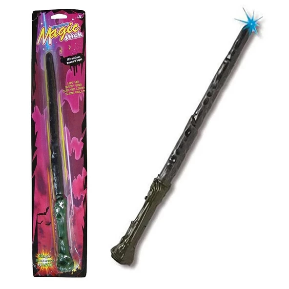 MİRACULOUS MAGİC STİCK MAGİC ANSWERS WAND SESLİ IŞIKLI SİHİRLİ ÇUBUK IŞIKLI SESLİ SİHİRBAZ ÇUBUĞU - Resim 4