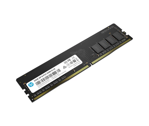 HP V2 18X18AA 32 GB 3200 MHz DDR4 CL22 U-DIMM PC Ram - 3