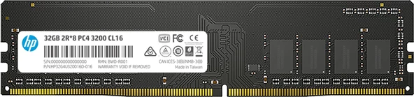 HP V2 18X18AA 32 GB 3200 MHz DDR4 CL22 U-DIMM PC Ram